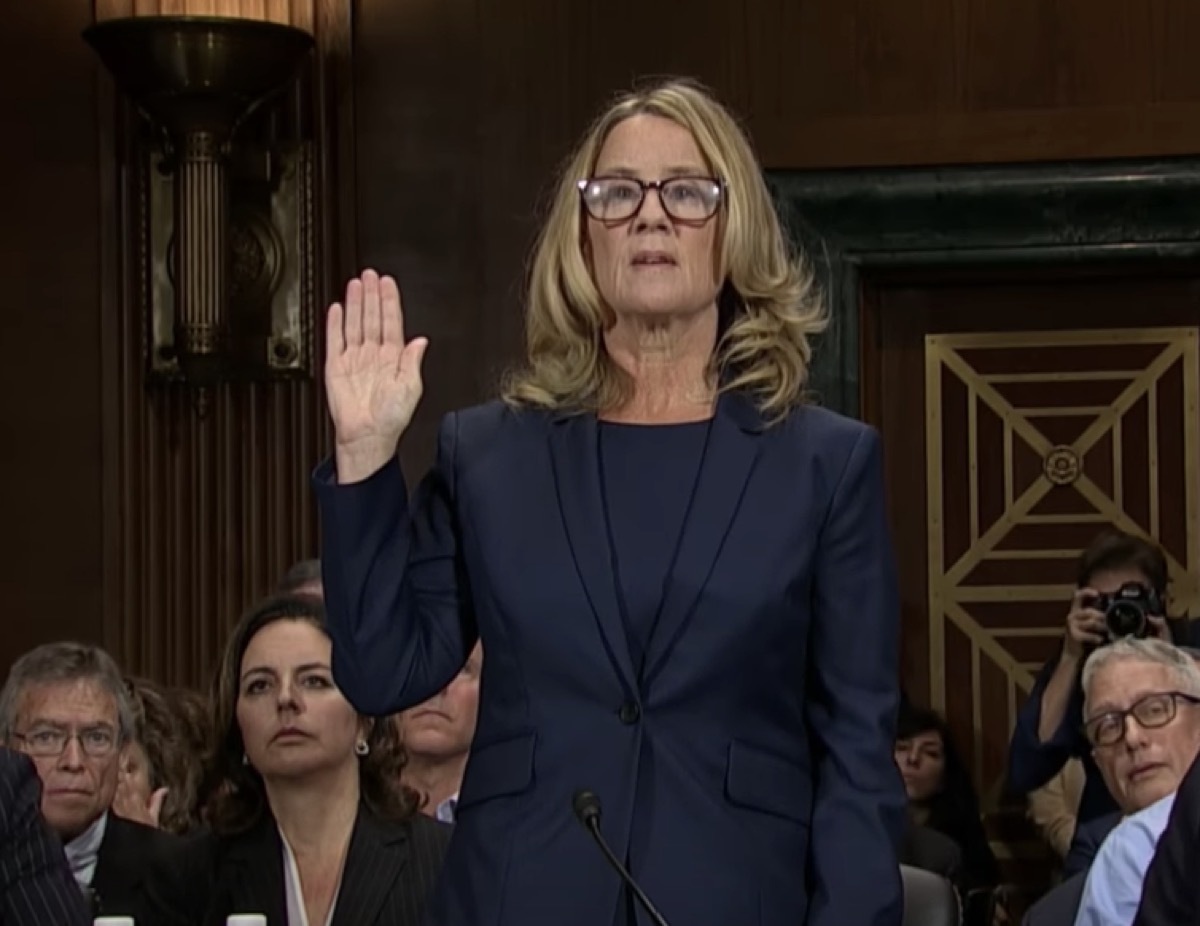 blasey-ford 2018 pop culture