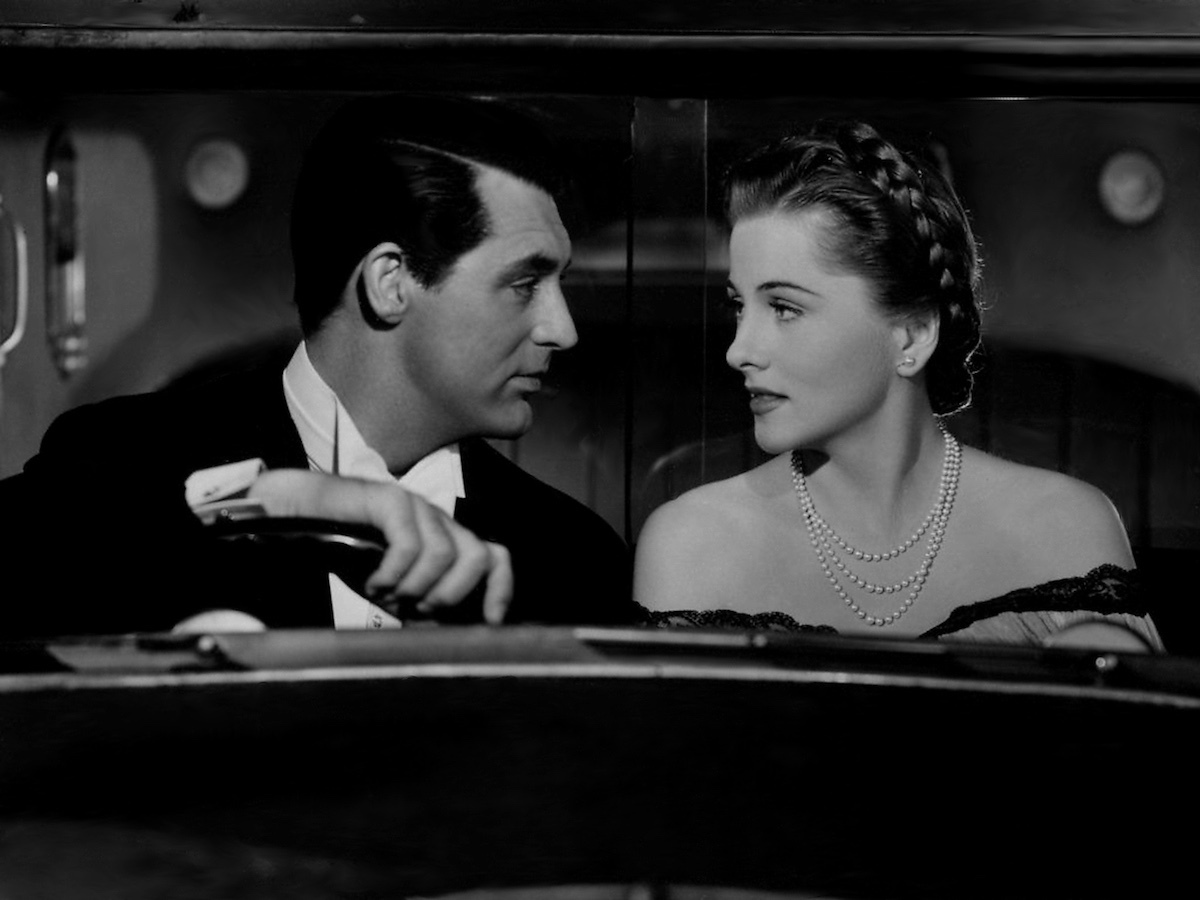 Cary Grant and Joan Fontaine in 