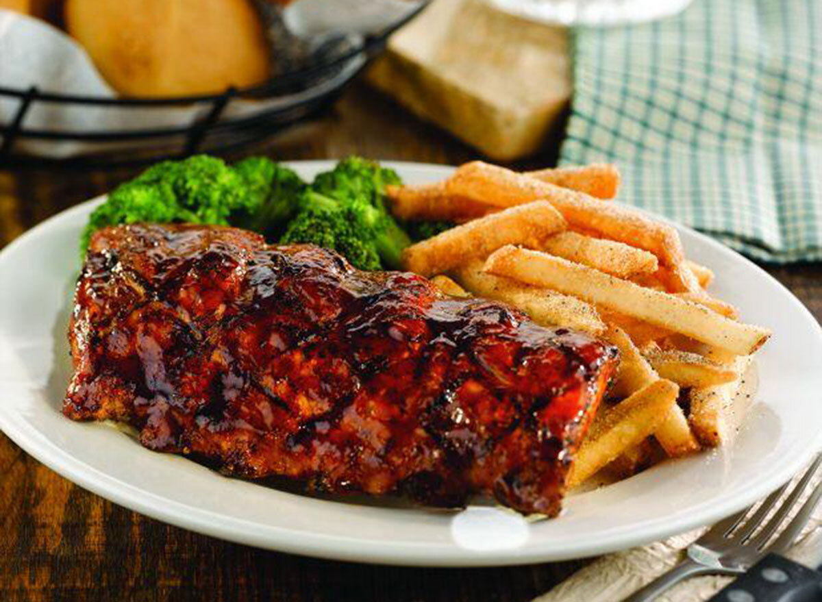 ocharleys ribs meal