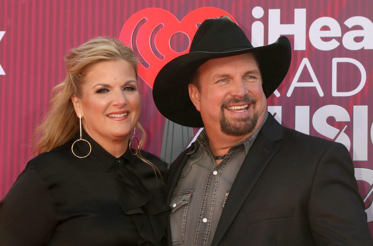 Trisha Yearwood and Garth Brooks at the iHeart Radio Music Awards in March 2019