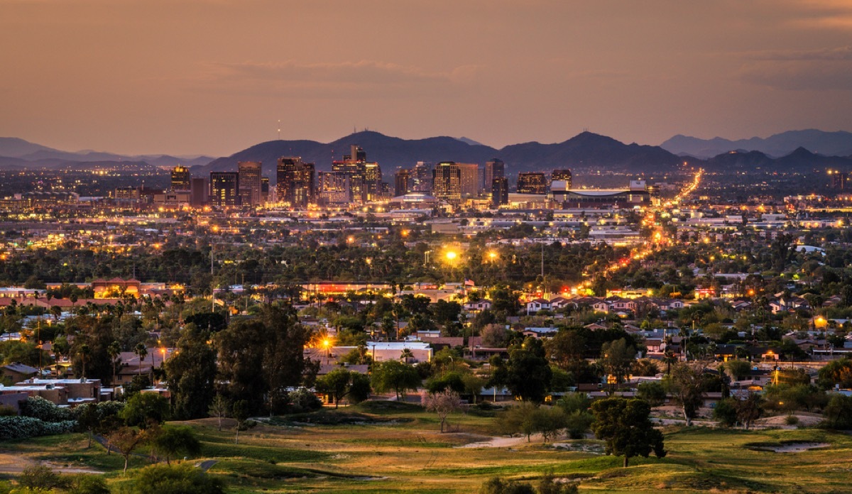 phoenix arizona skyline