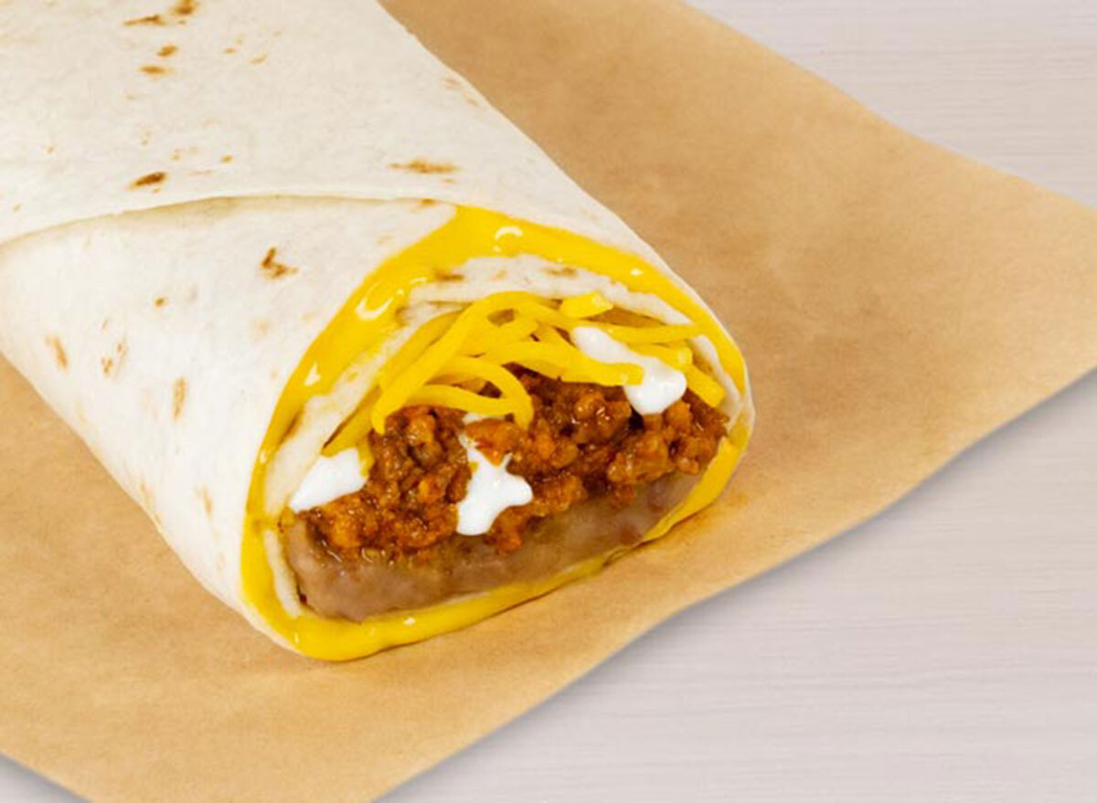 taco bell beefy 5 layer burrito worst