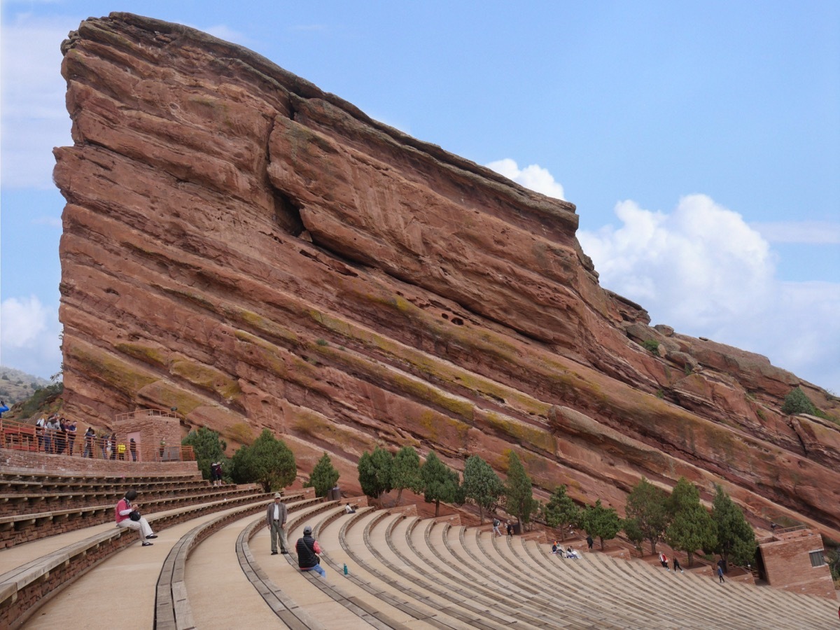 red rocks amphitheater colorado, iconic state photos