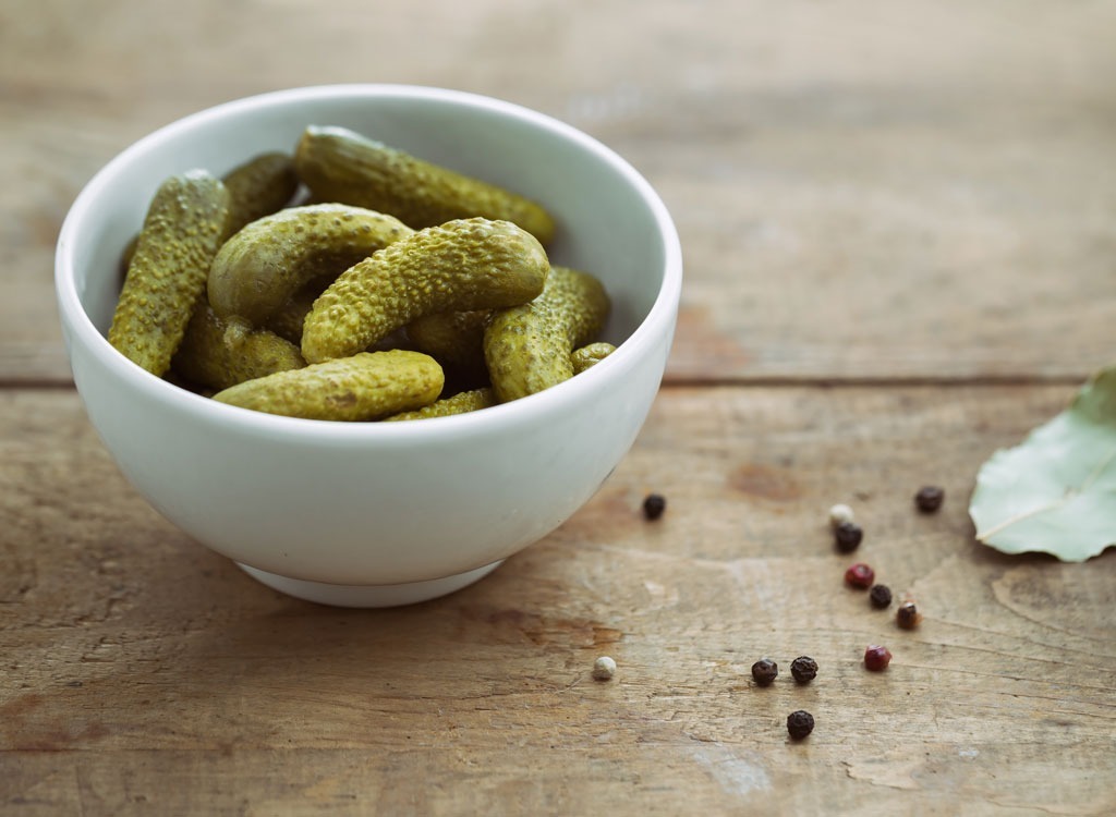 best hangover cure foods - pickles