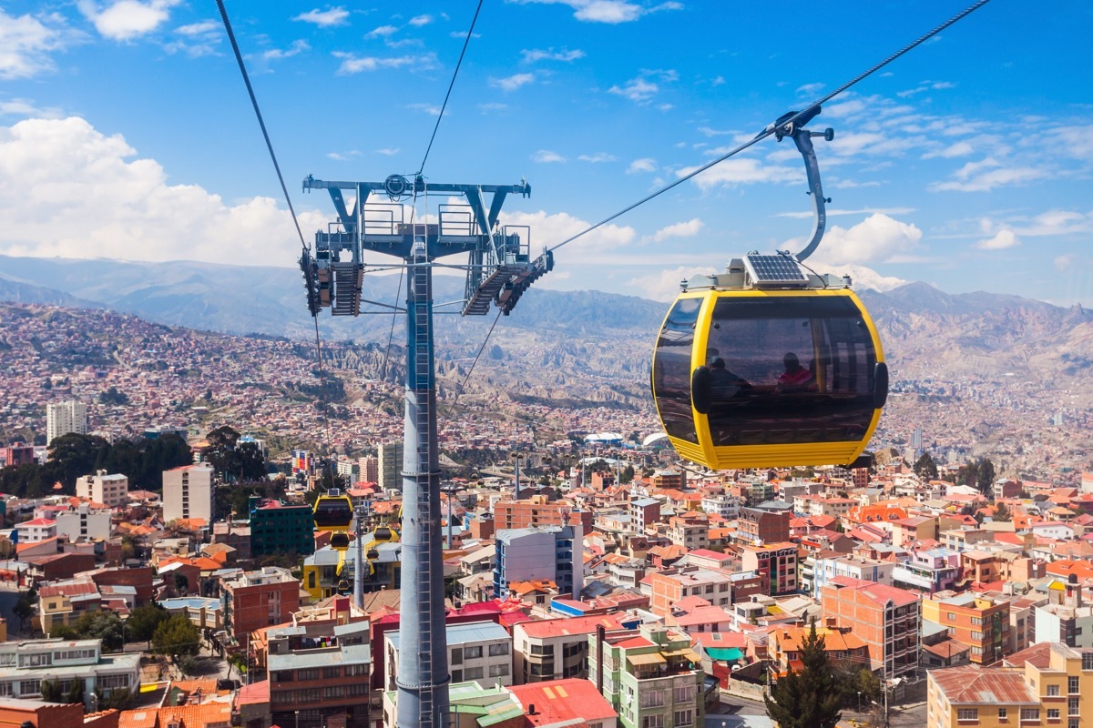 mi teleferico in bolivia