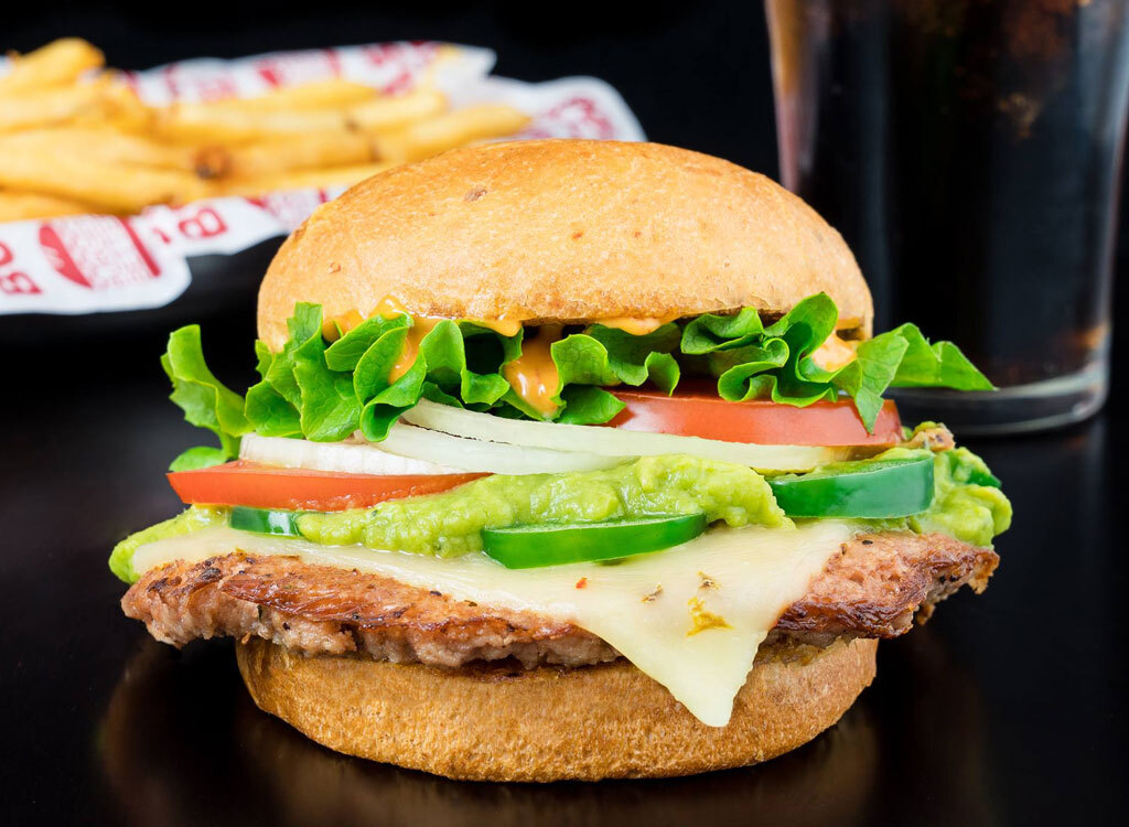 Smashburger turkey burger