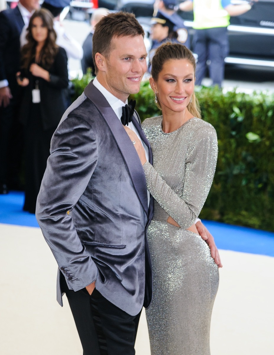 Tom Brady and Gisele Bundchen in 2017