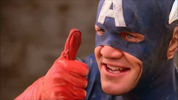 still from the 1990 captain america