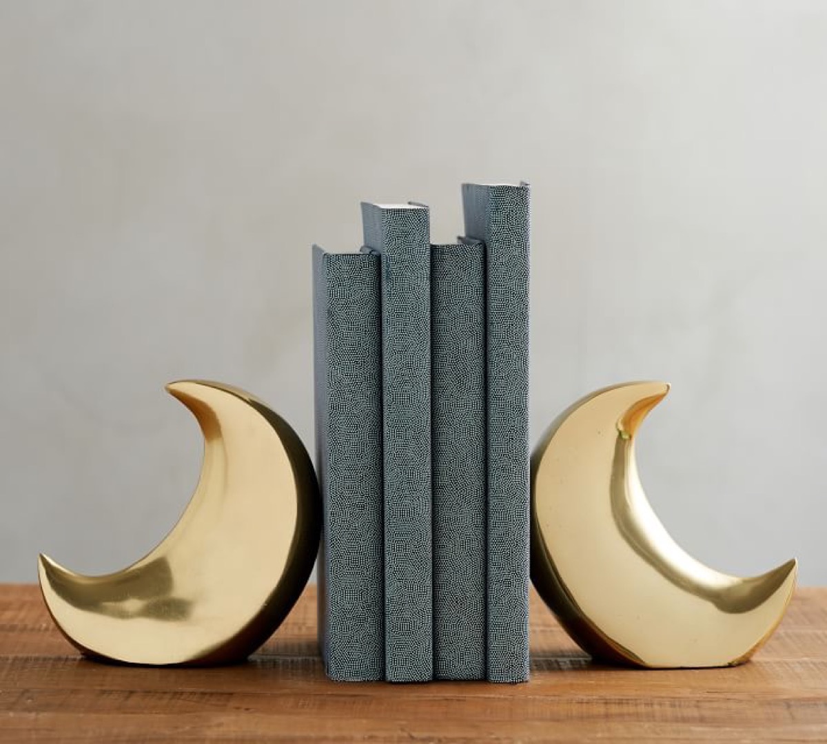 Brass Moon Bookends {Shopping Deals For March}