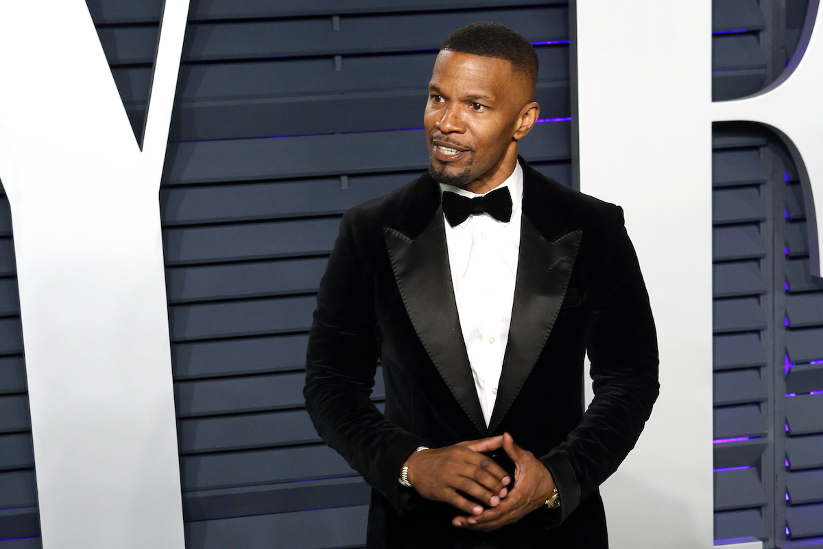 Jamie Foxx at the 2019 Vanity Fair Oscar Party