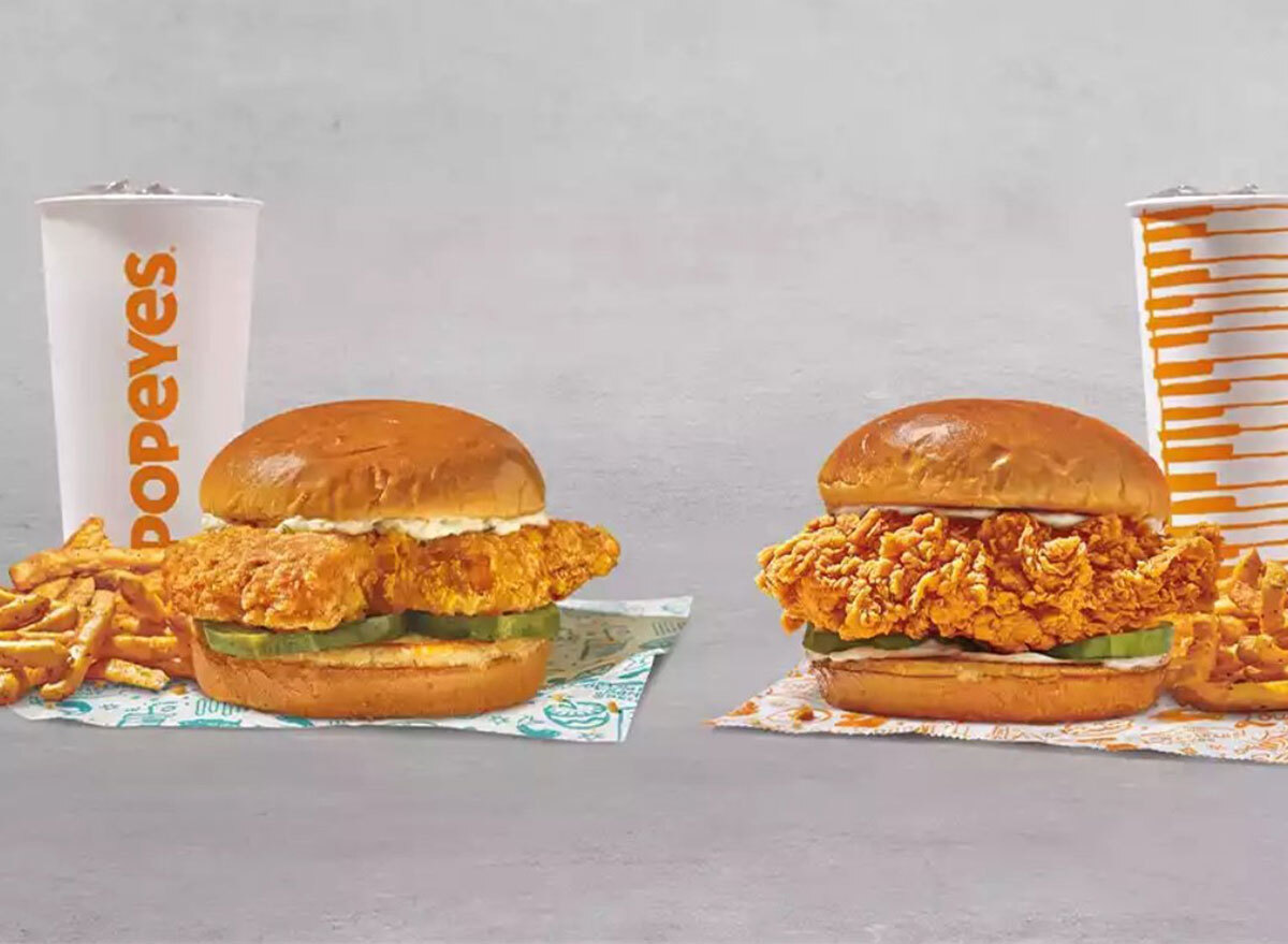 popeyes fish n chicks sandwich bundle