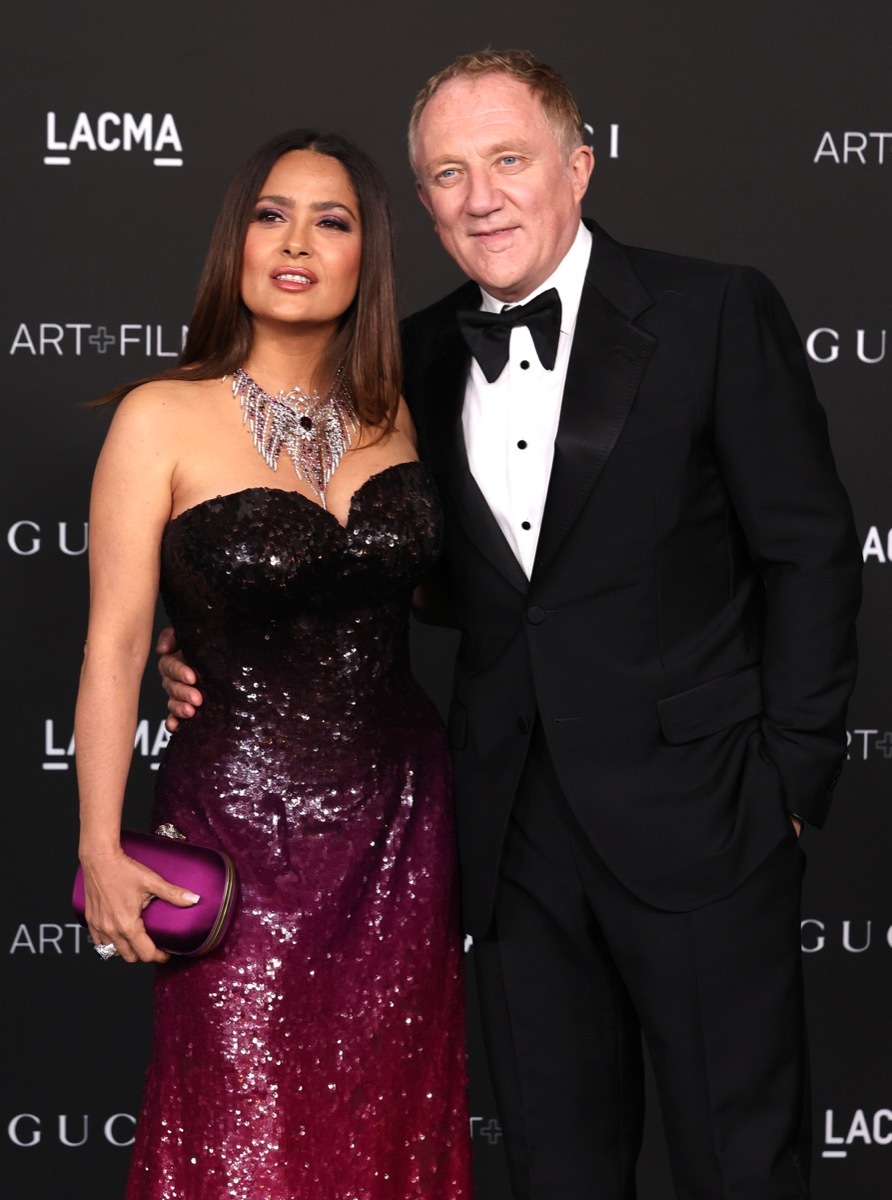 salma hayek and françois-henri penault