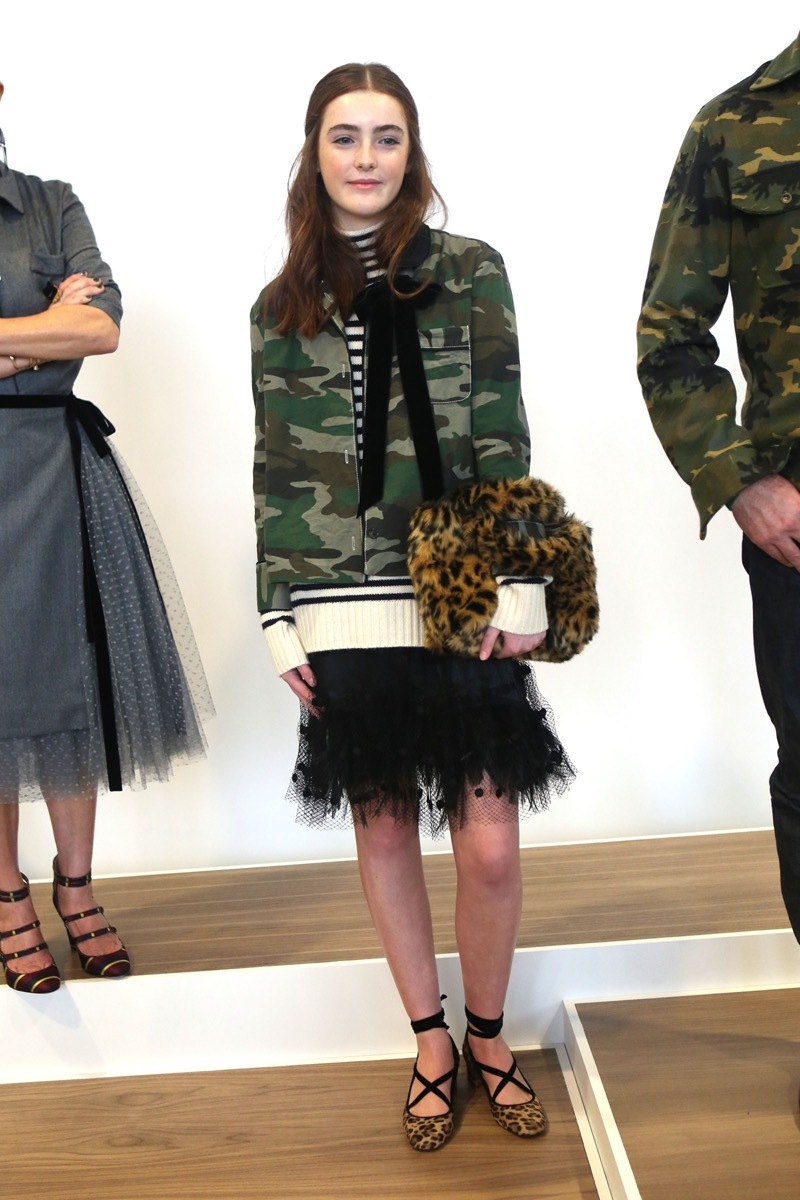 Liv Freundlich at the J. Crew presentation at New York Fashion Week