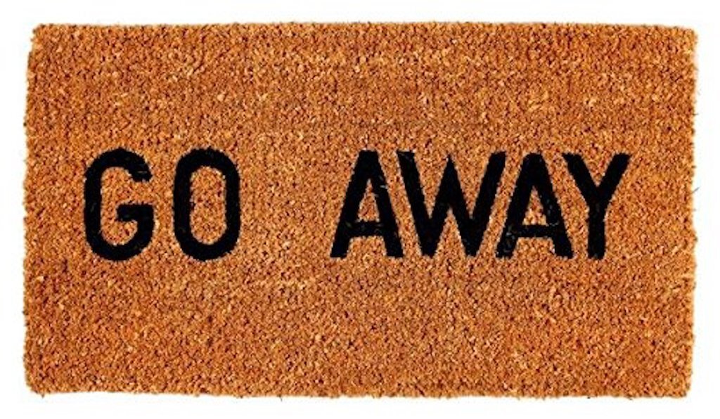 Go Away Doormat Products Under $50