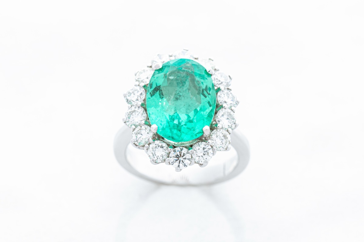 beautiful aquamarine ring