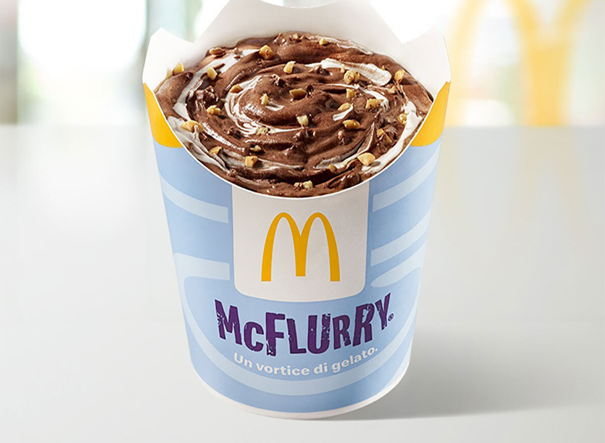 mcdonalds italy baci mcflurry