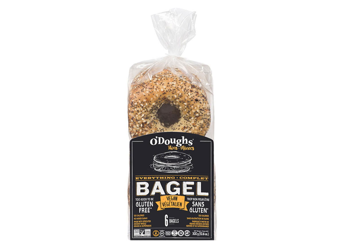 o doughs everything bagel vegan thins bag