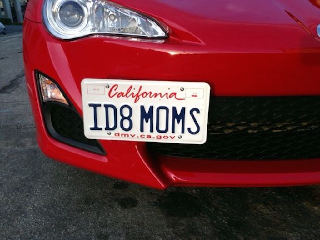 funny vanity plates