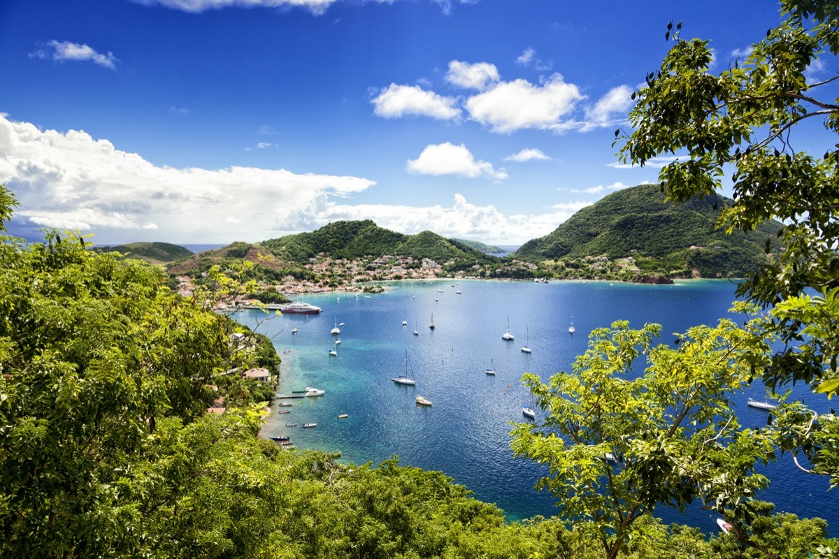 Terre-de-Haute, Les Saintes islands in the Guadeloupe archipelago