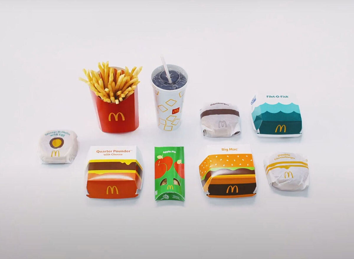 mcdonalds new retro packaging