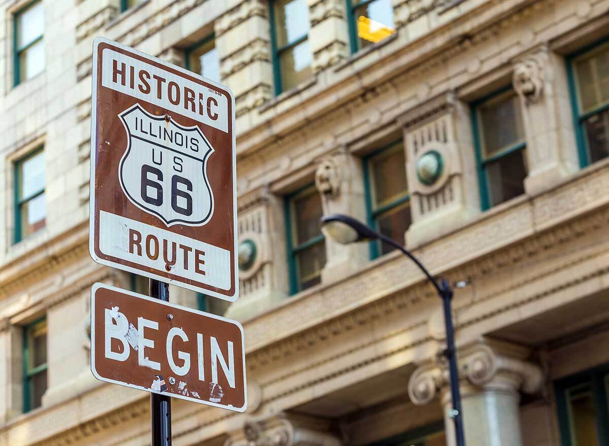 route 66 sign