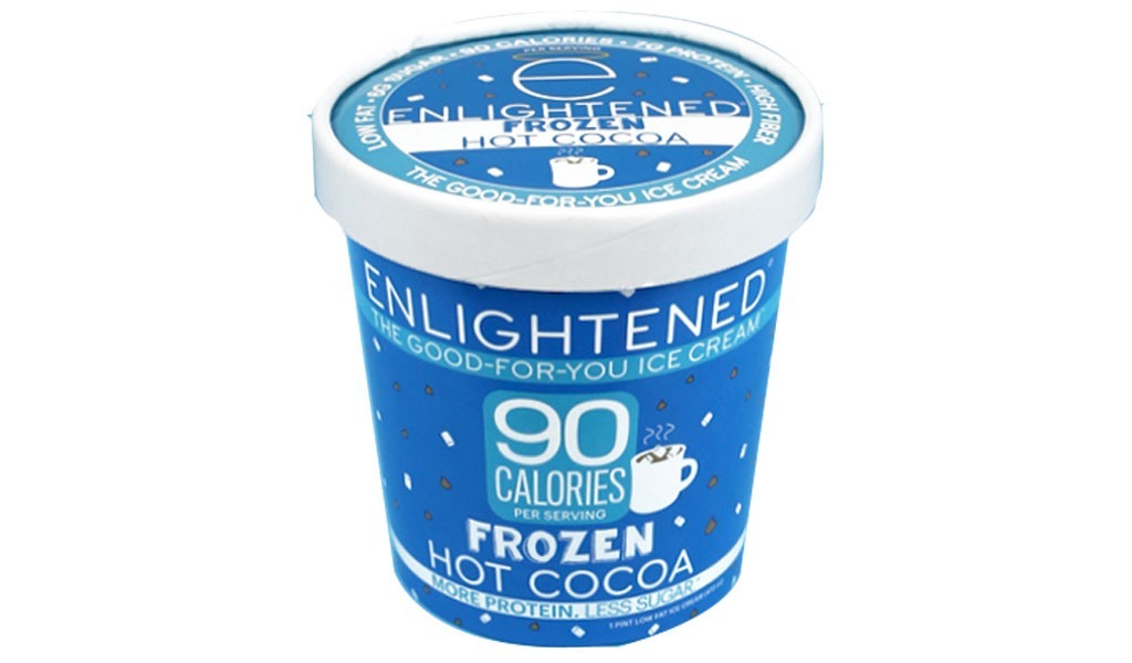 Enlightened frozen hot cocoa