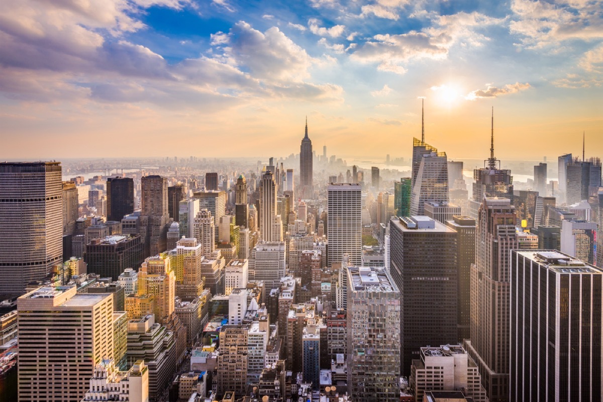 new york city skyline