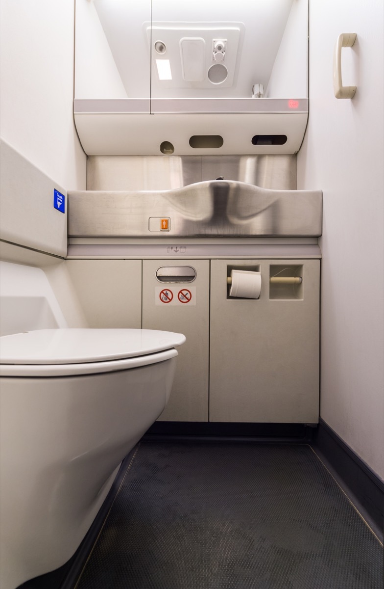 airplane bathroom things that horrify flight attendants