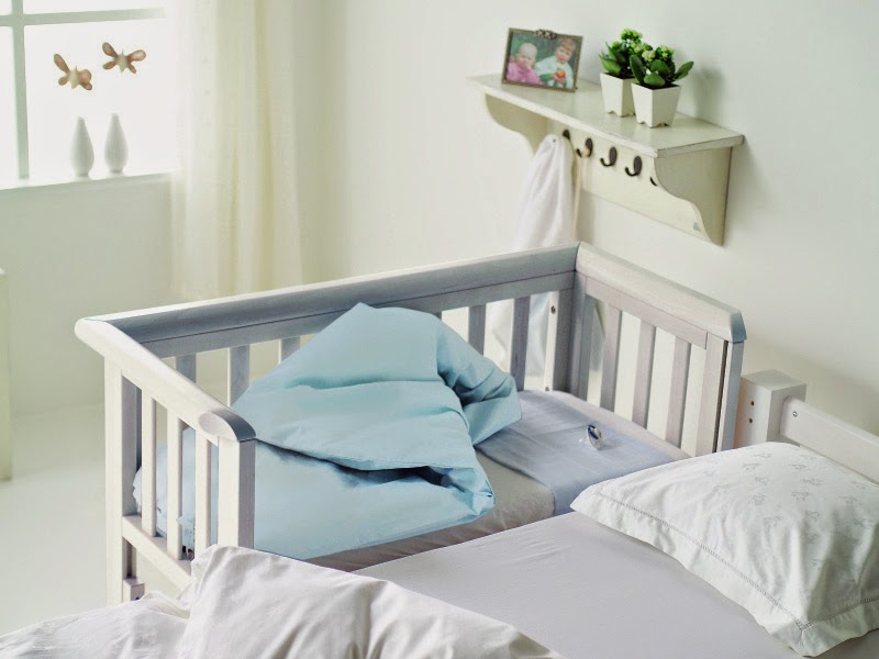 7. Bedside crib