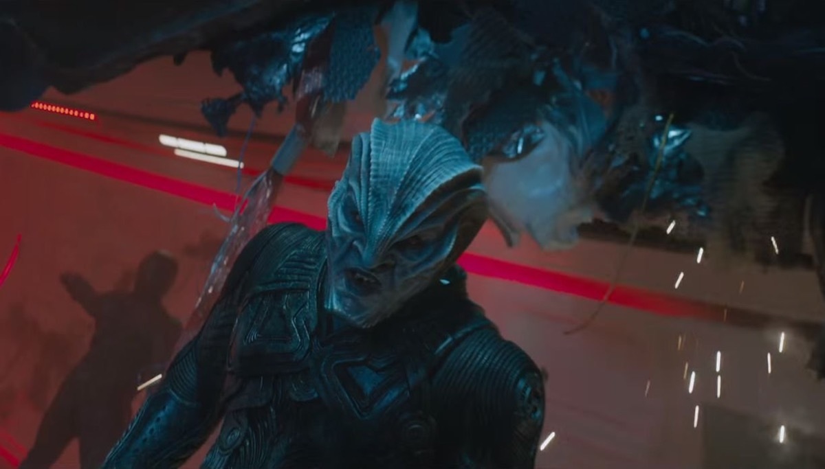 Idris Elba as Krall in Star Trek Beyond