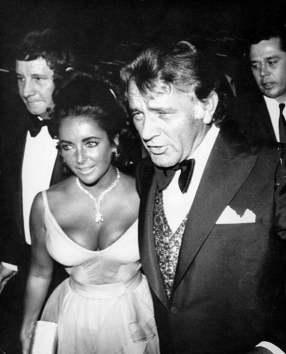 Elizabeth Taylor and Richard Burton in 1970