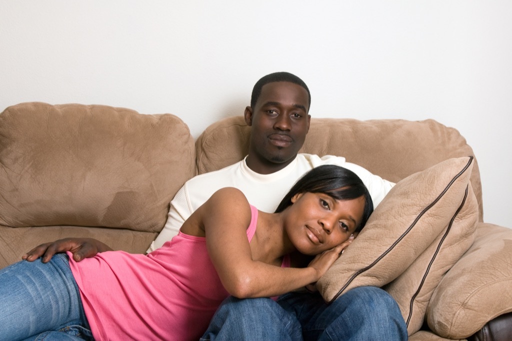 couple on couch