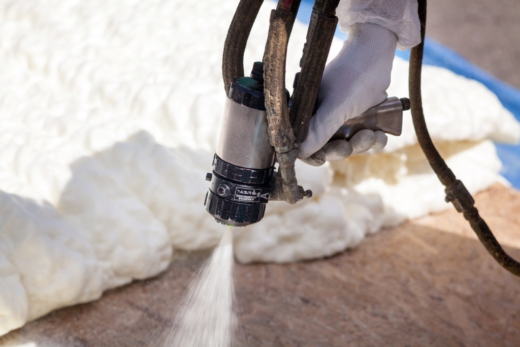 foam insulation garage upgrades