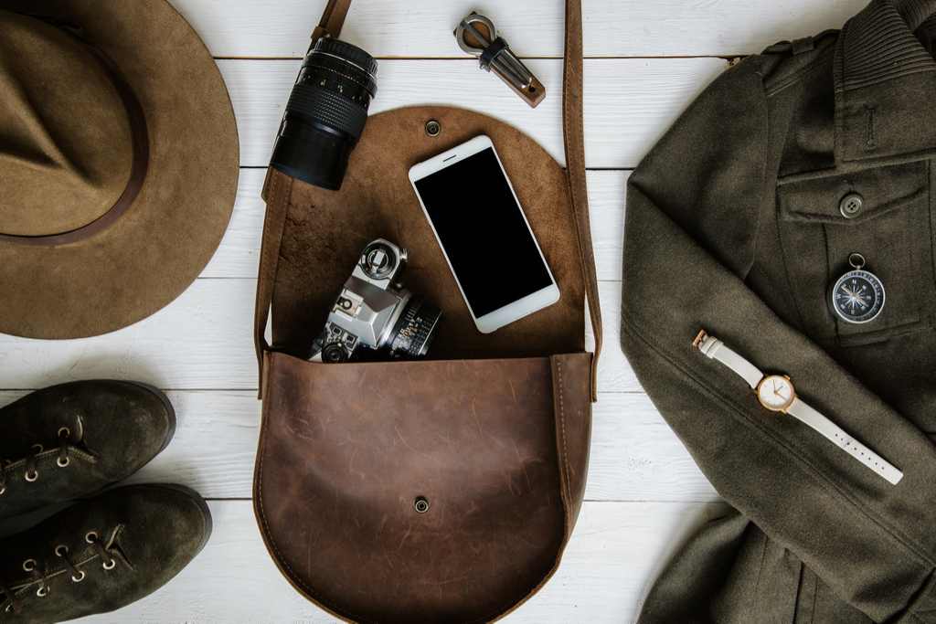 Leather Purse Italians