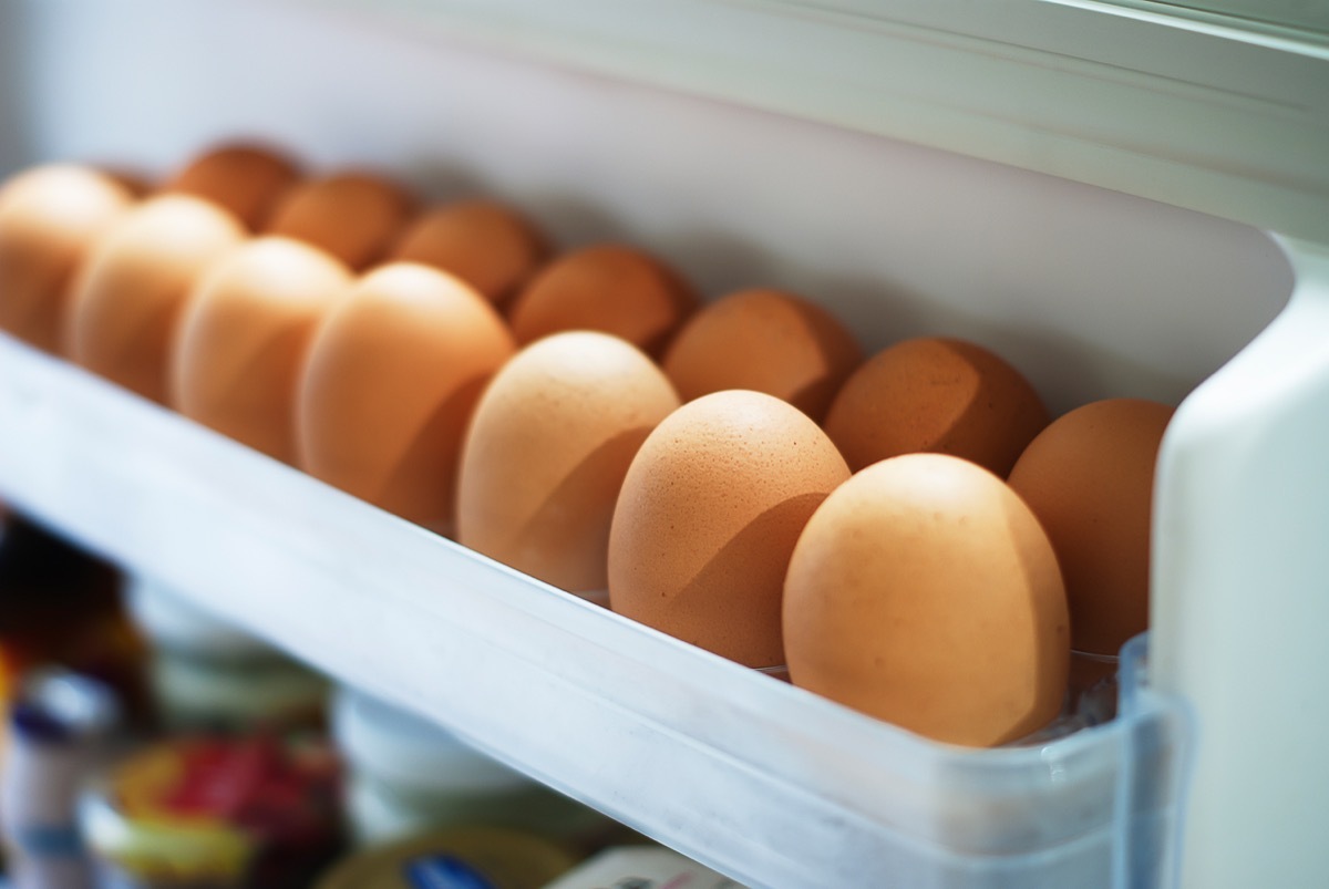 eggs in the fridge