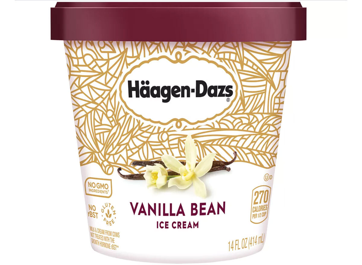 haagen dazs vanilla bean