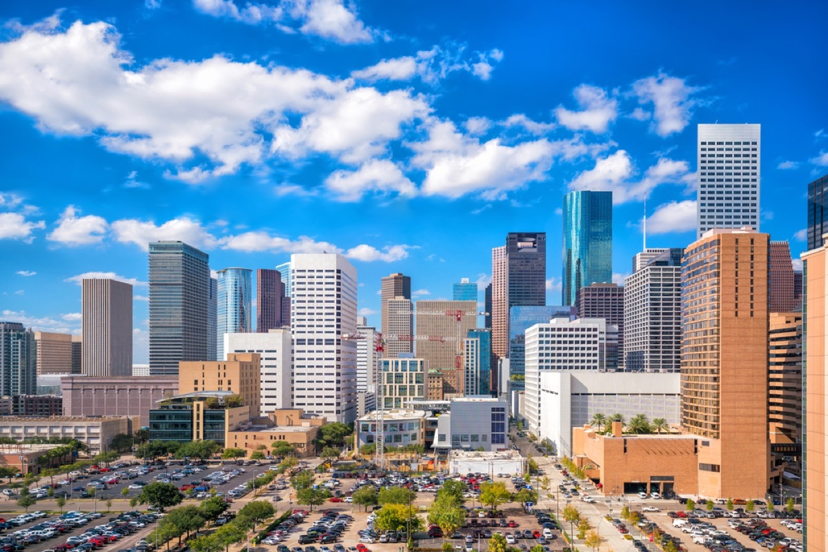 houston texas skyline