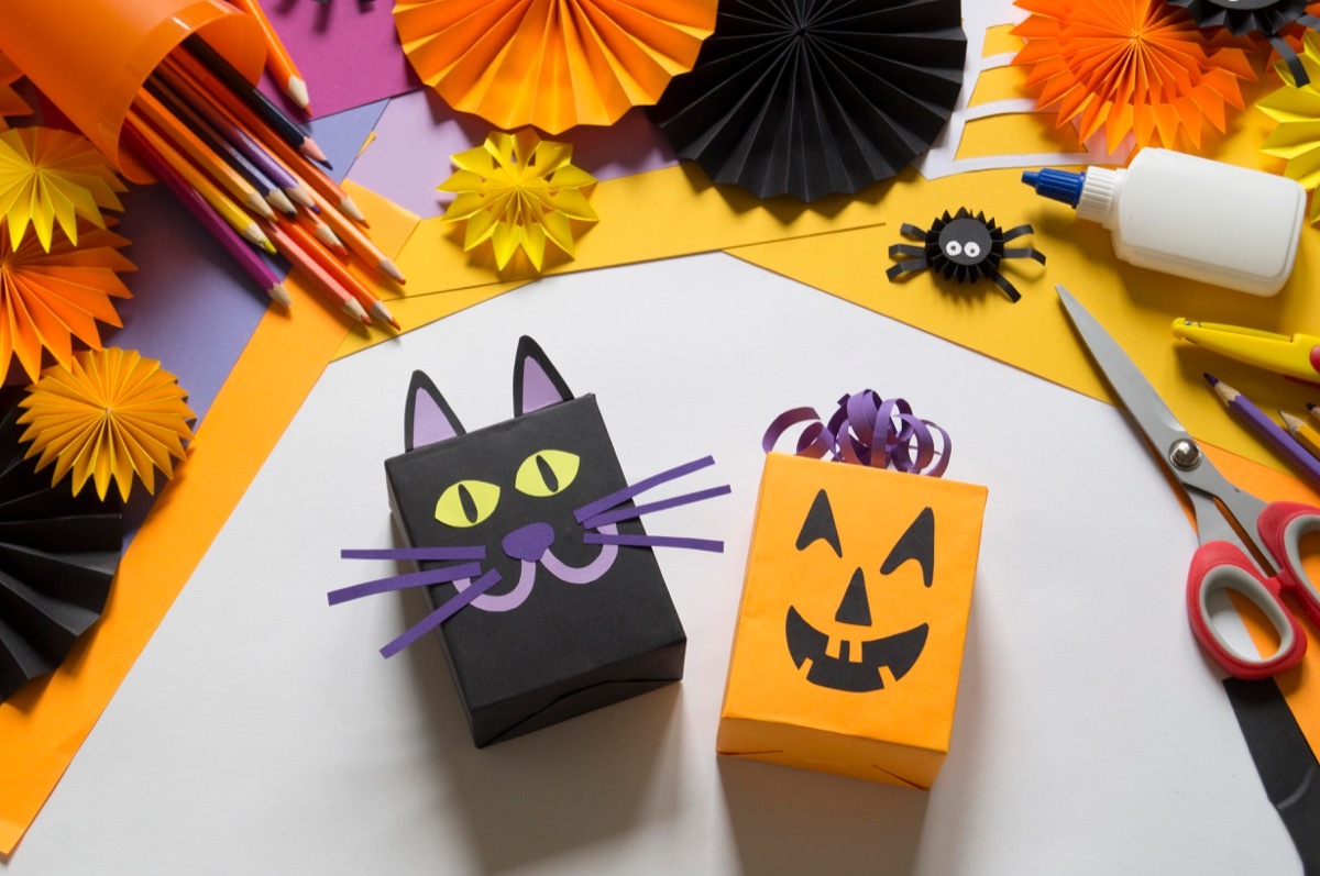 DIY Halloween Candy Bags