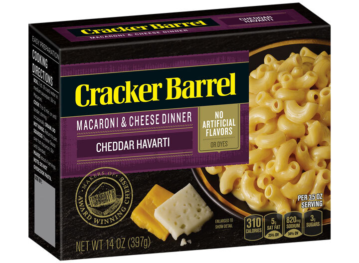 Cracker Barrel harvarti mac cheese