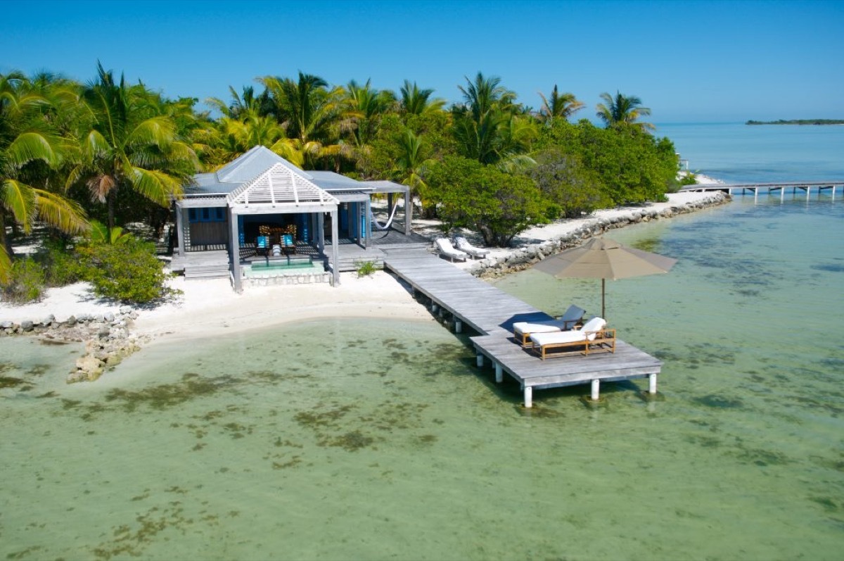 casa brisa private villa on cayo espanto island