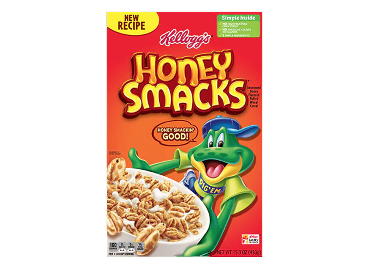 kelloggs honey smacks cereal box