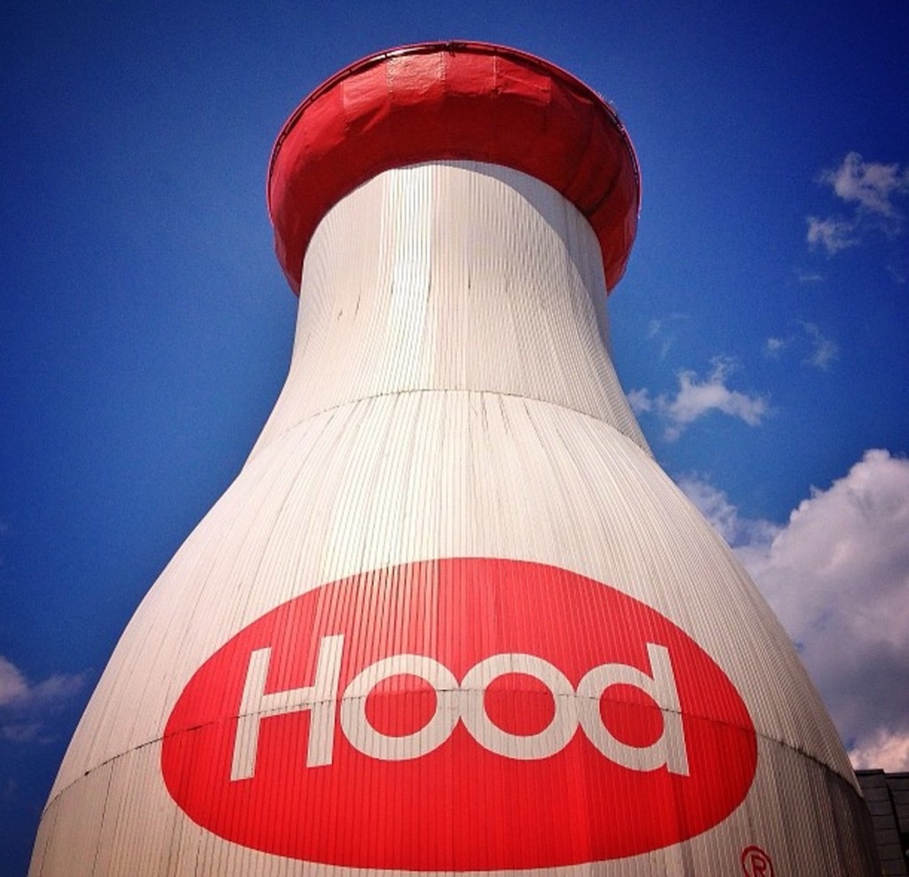 Hood milk bottle boston