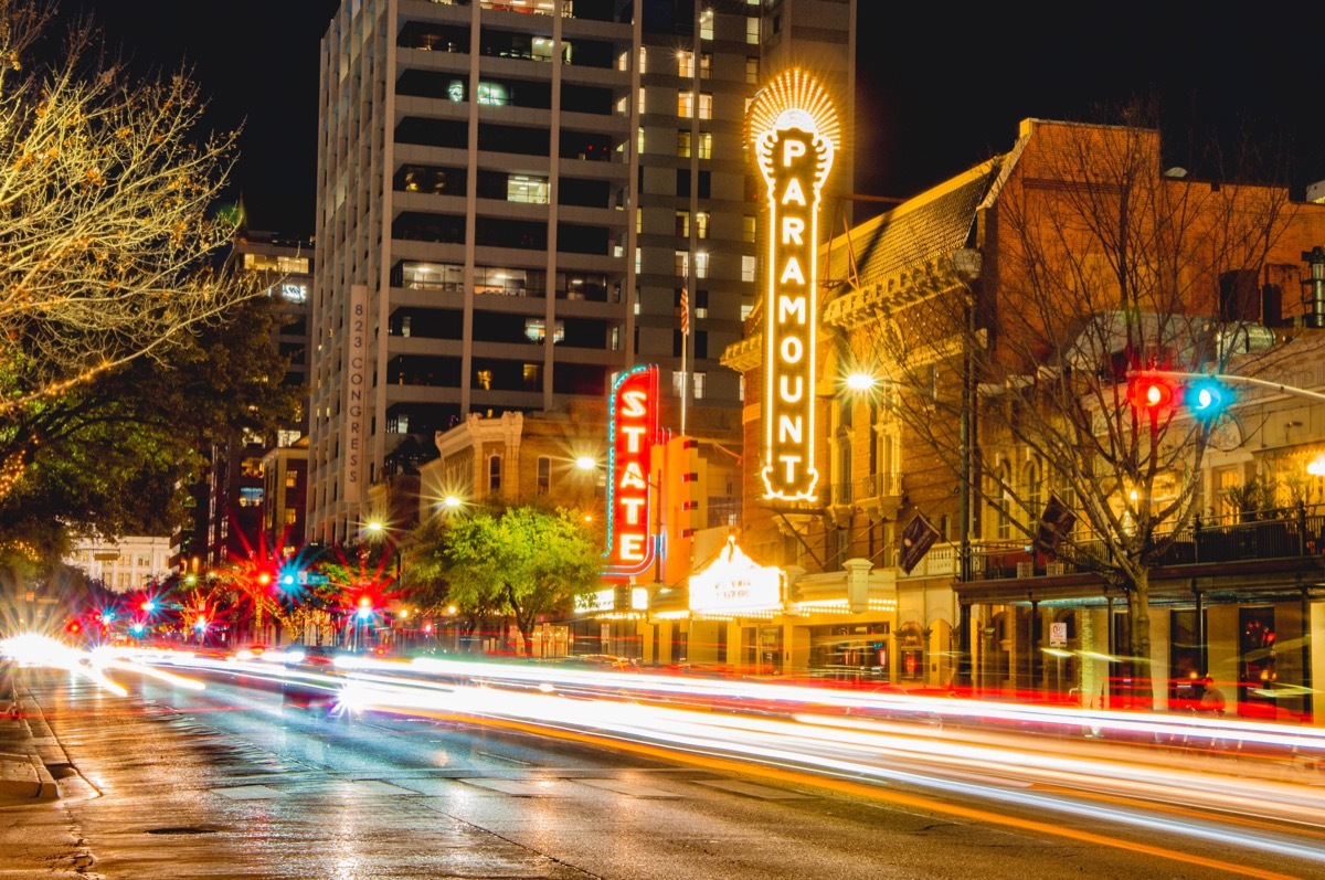 Austin Texas Nighttime