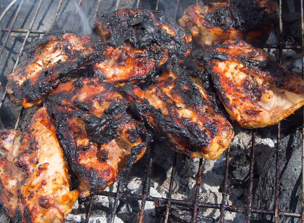 charred chicken bbq