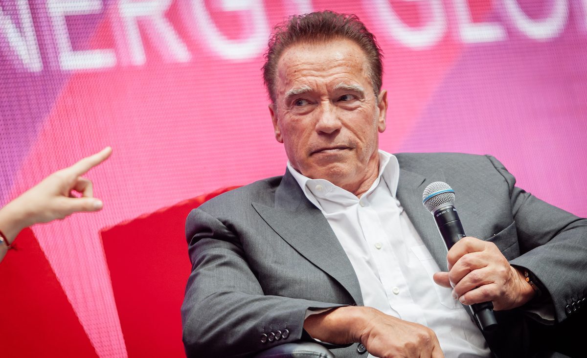 Arnold Schwarzenegger at Synergy Global Forum 2019