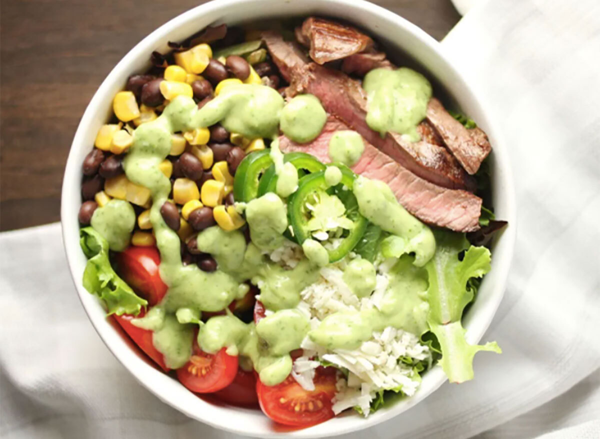 midwestern steak salad