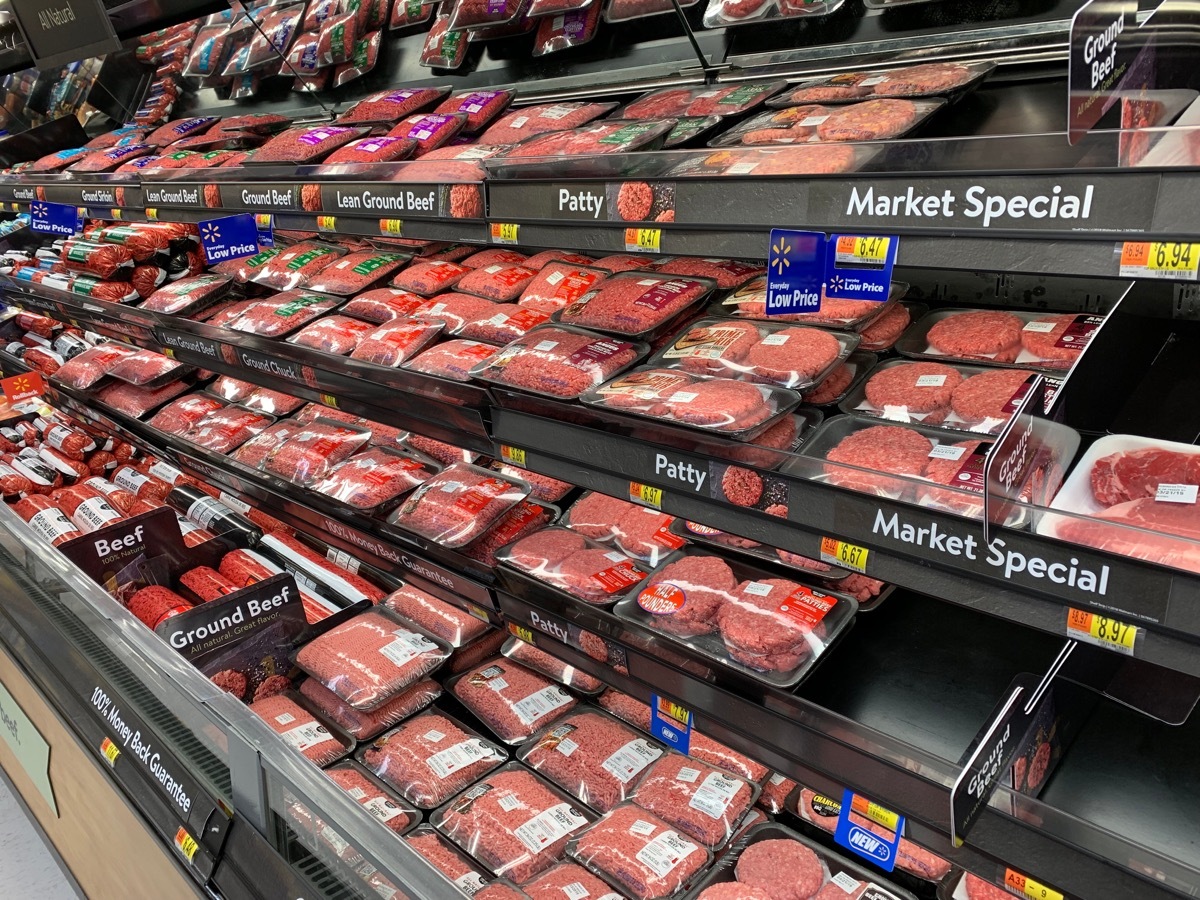 walmart meat section, walmart employee secrets