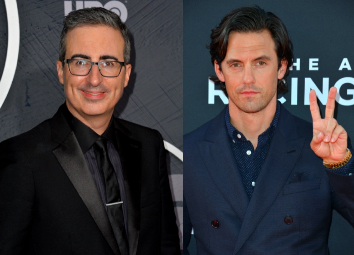 John Oliver and Milo Ventimiglia