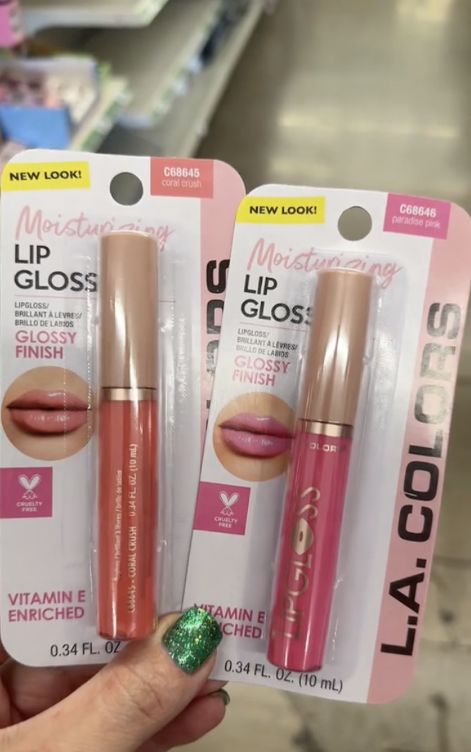 la colors lip gloss