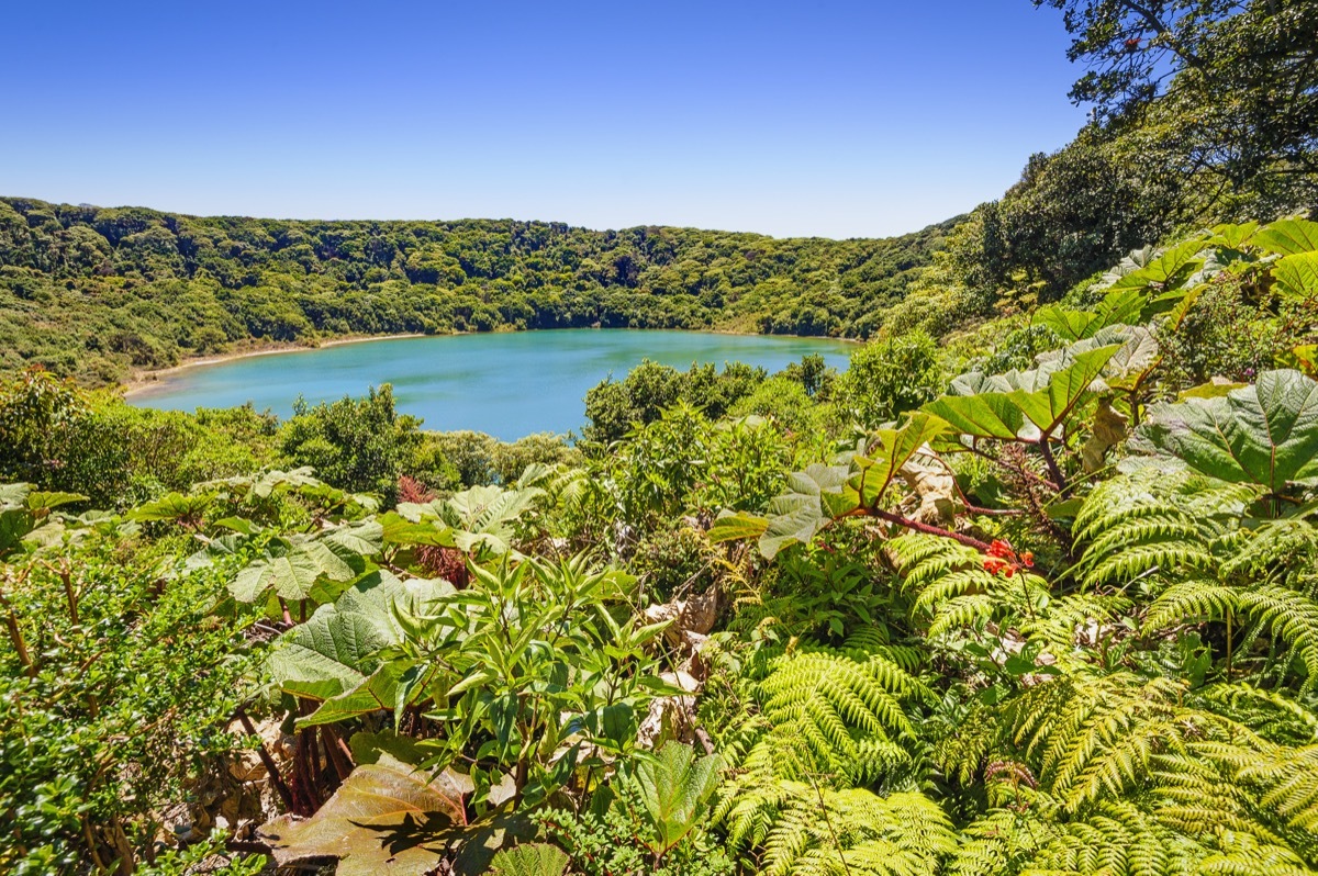 lake near poas volcano in costa rica